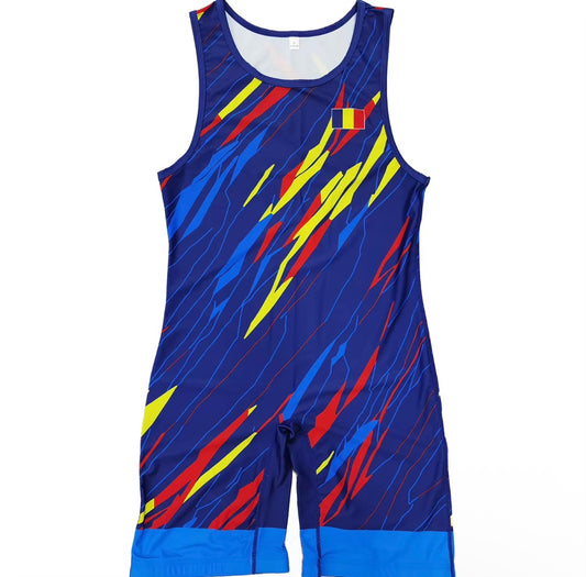 Singlet Roumanie Blue