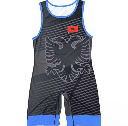 Singlet Albanie Blue