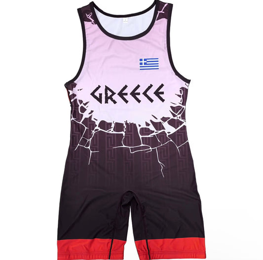 Singlet Grèce Red