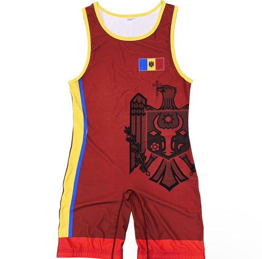 Singlet Moldavie Red