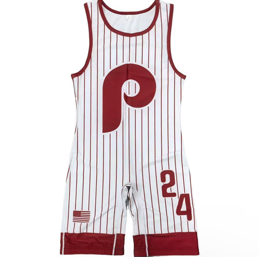 Singlet USA Red