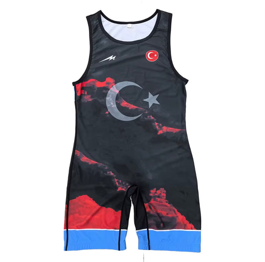 Singlet Turkish Blue
